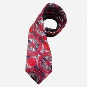 Stylish Red and Blue Men's Tie
